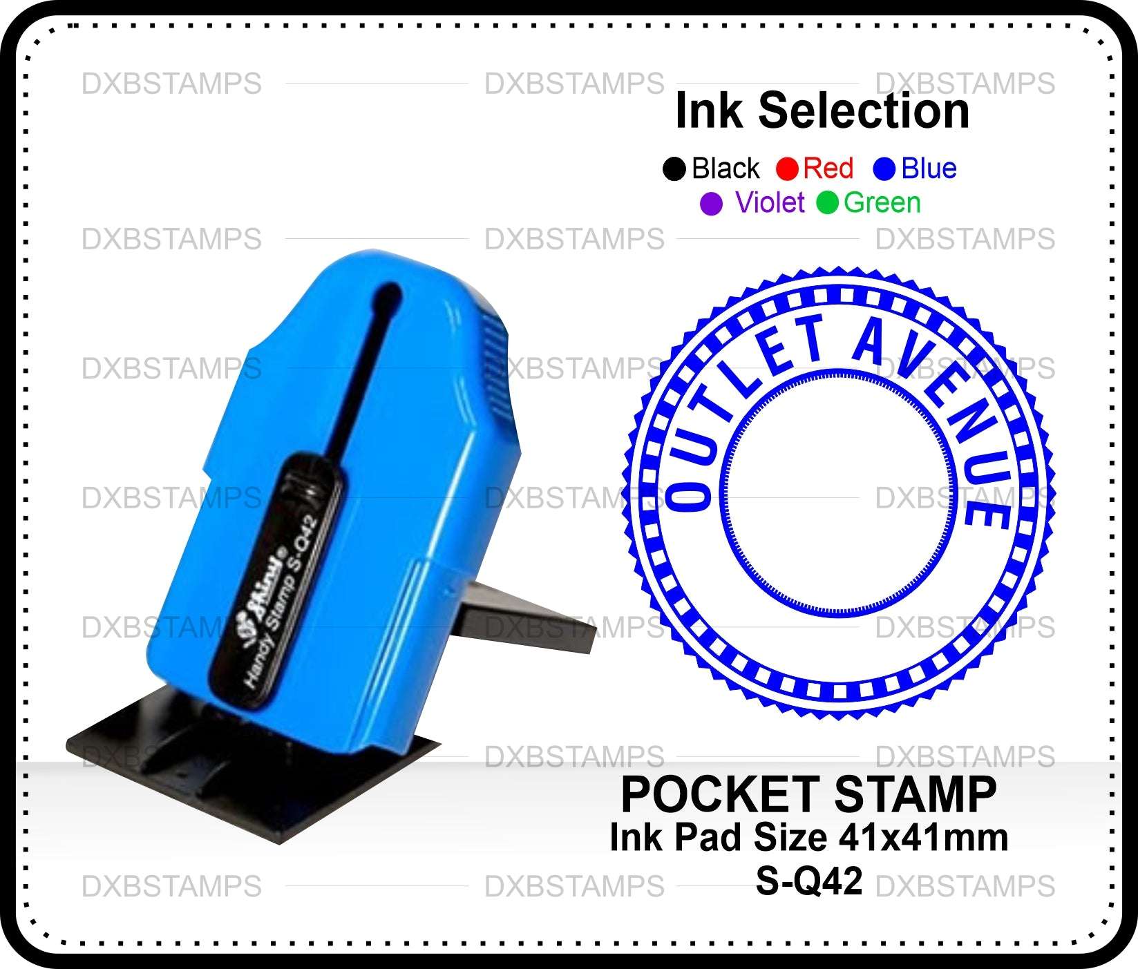 rubber stamp