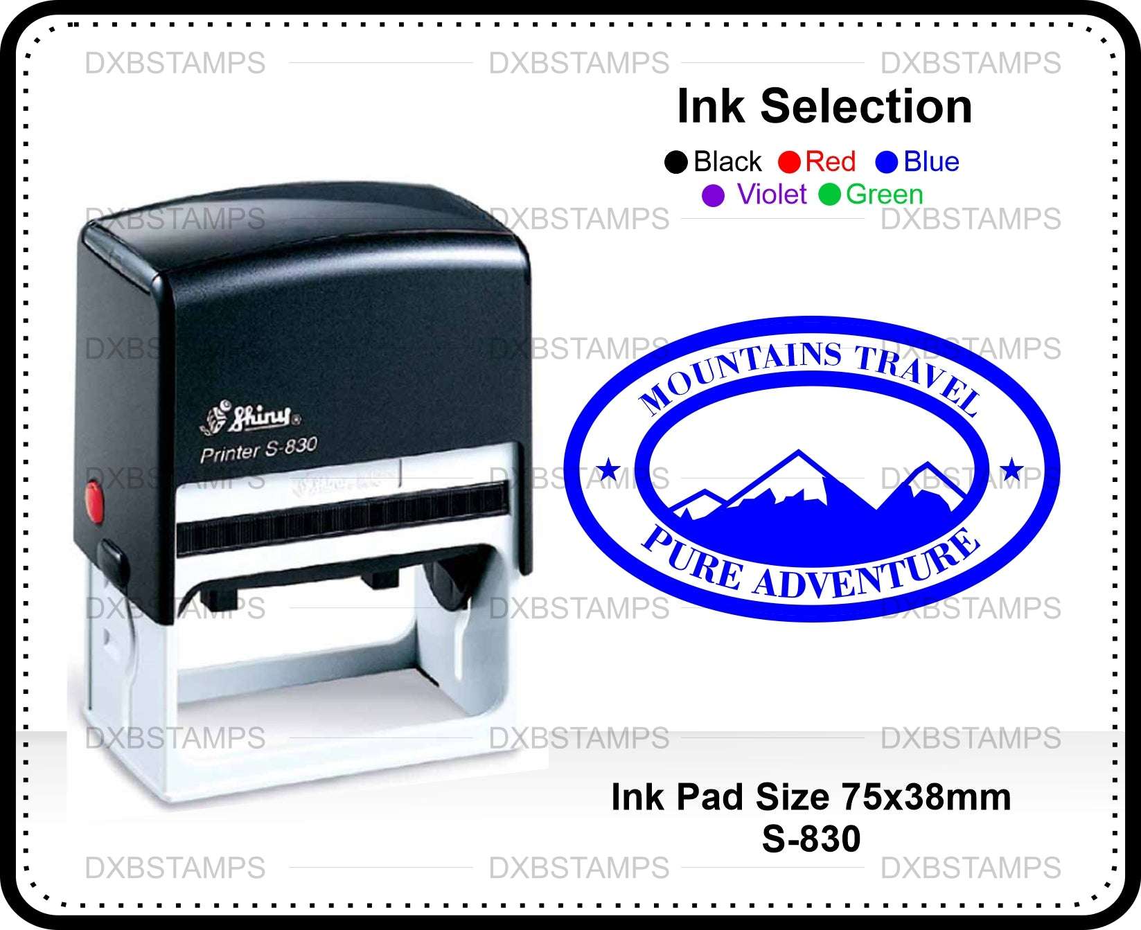 rubber stamp