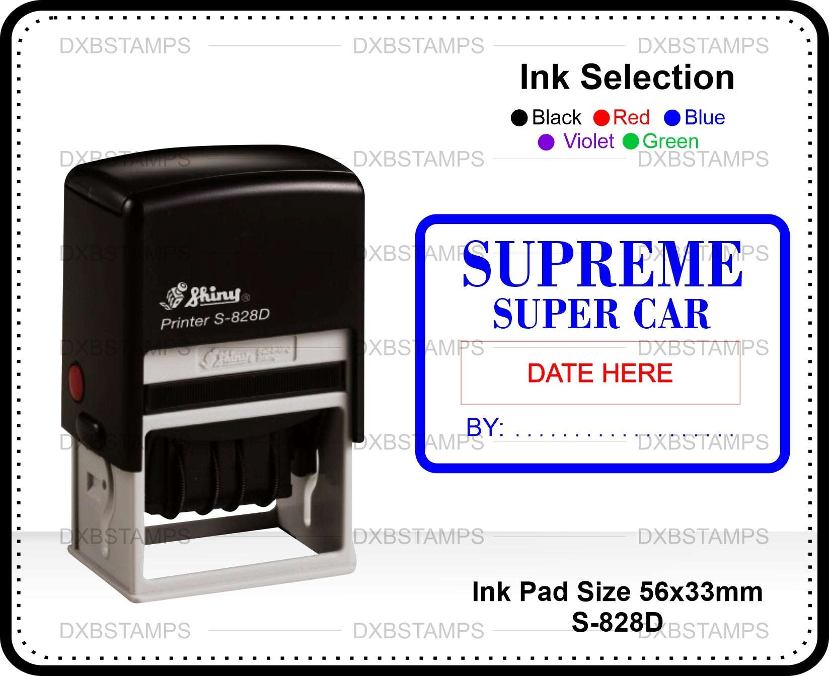 rubber stamp