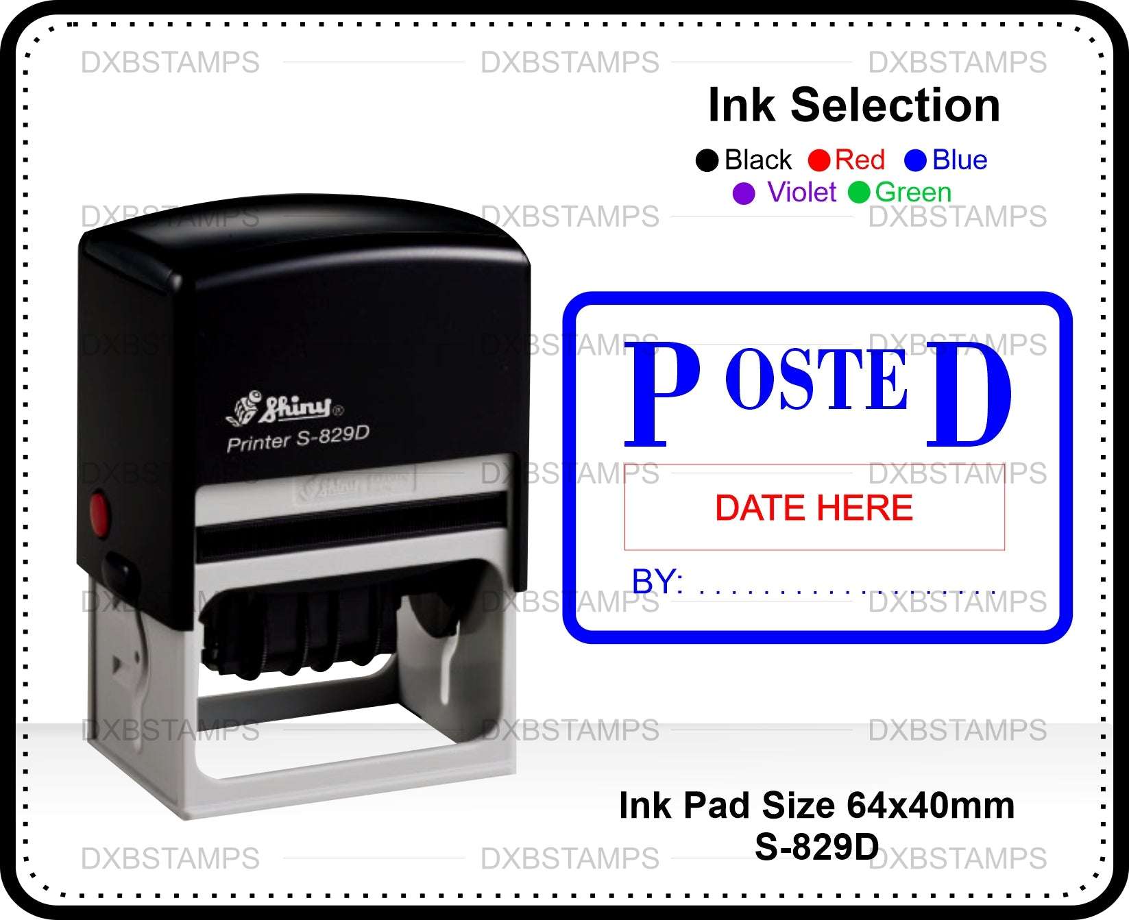 rubber stamp